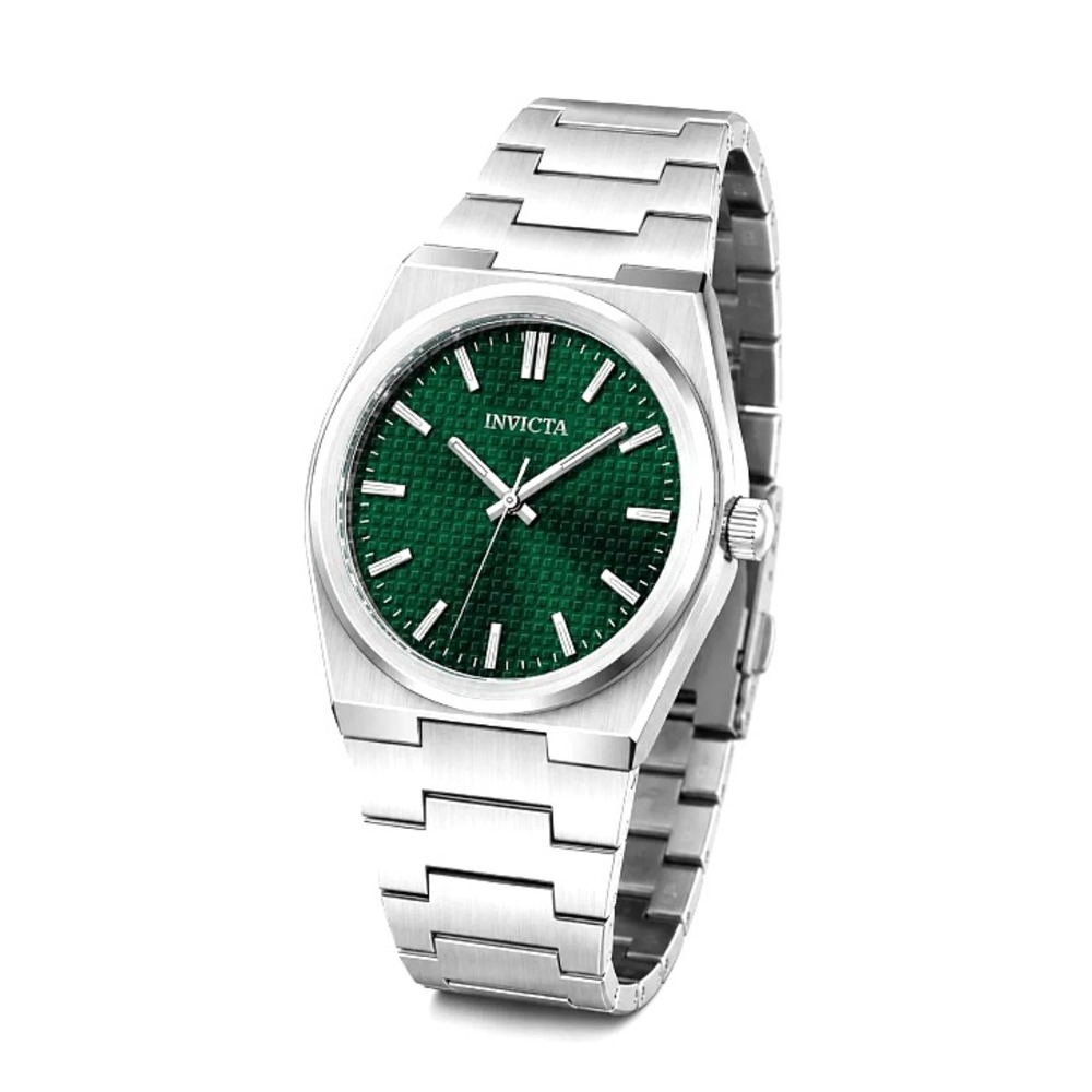 Invicta Celestial 69405 Men's Watch Green Dial Steel 40mm Quartz New